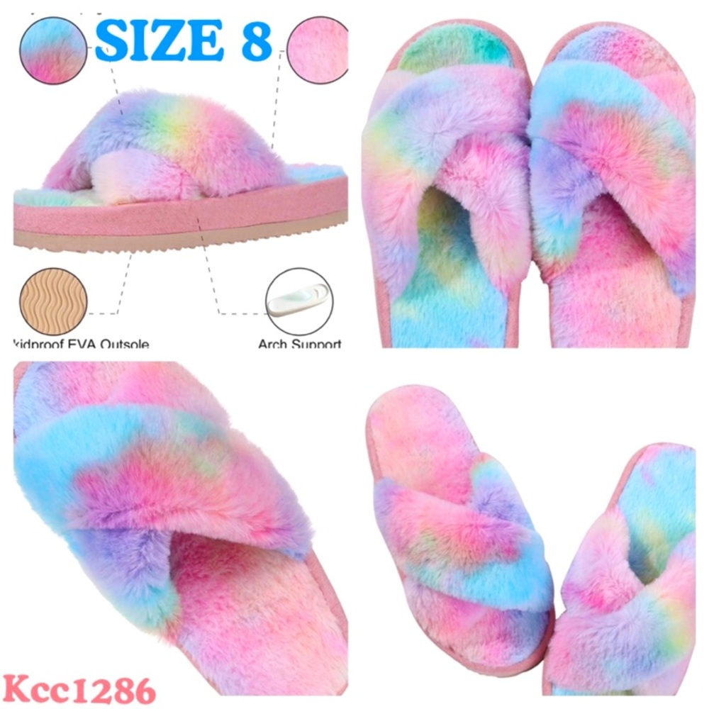 Women’s Cozy Slippers NEW 8